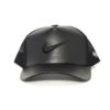 کلاه کپ چرم مدل پشت تور طرح NIKE کد C188H3